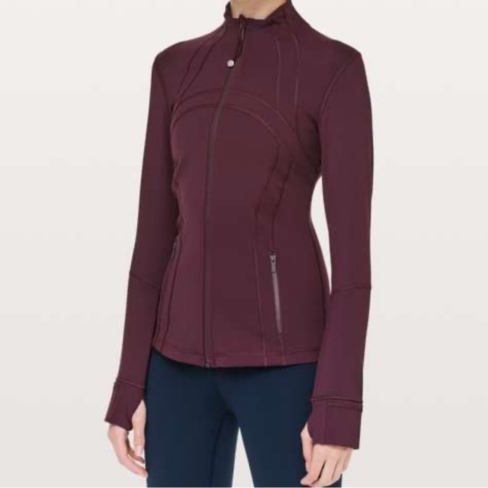 Women's Burgundy Jacket